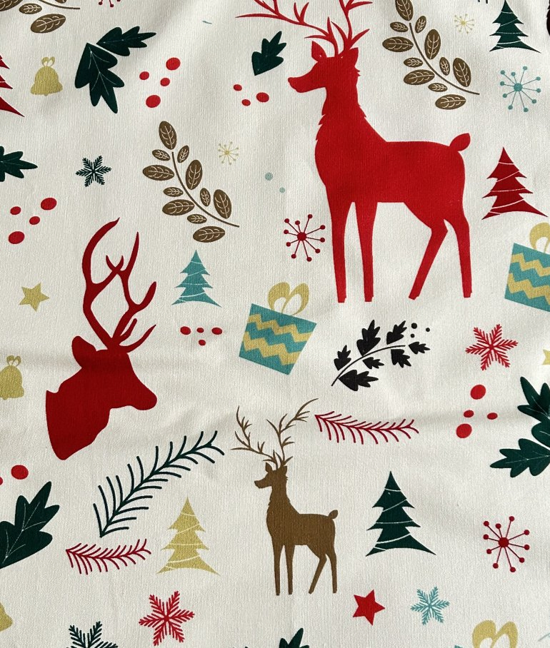 Custom Digital Printed Christmas Napkins Tea Towels