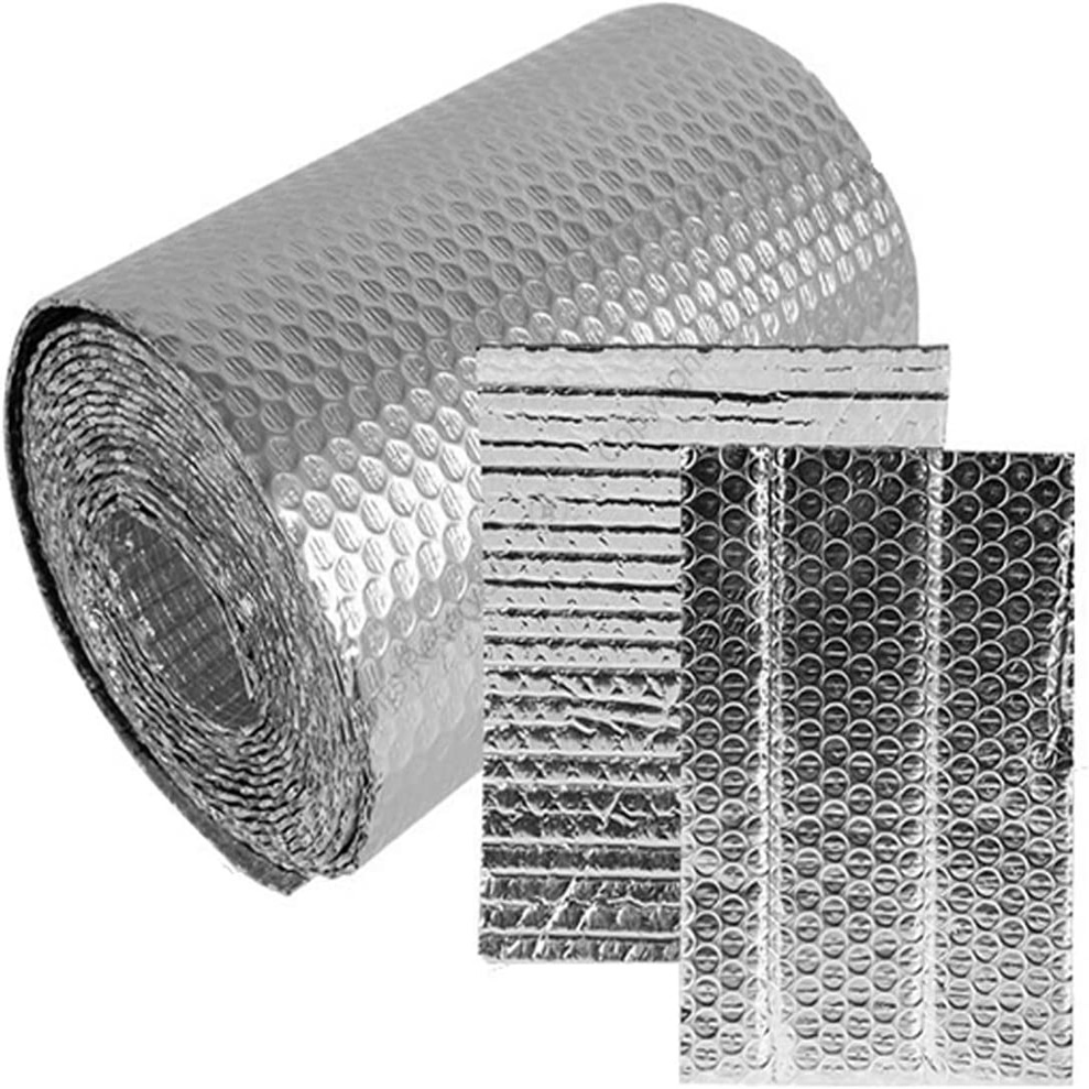 for Huoses Bubble Foil Thermal Insulation Sheet Reflective Aluminum Bubble Foil Insulation