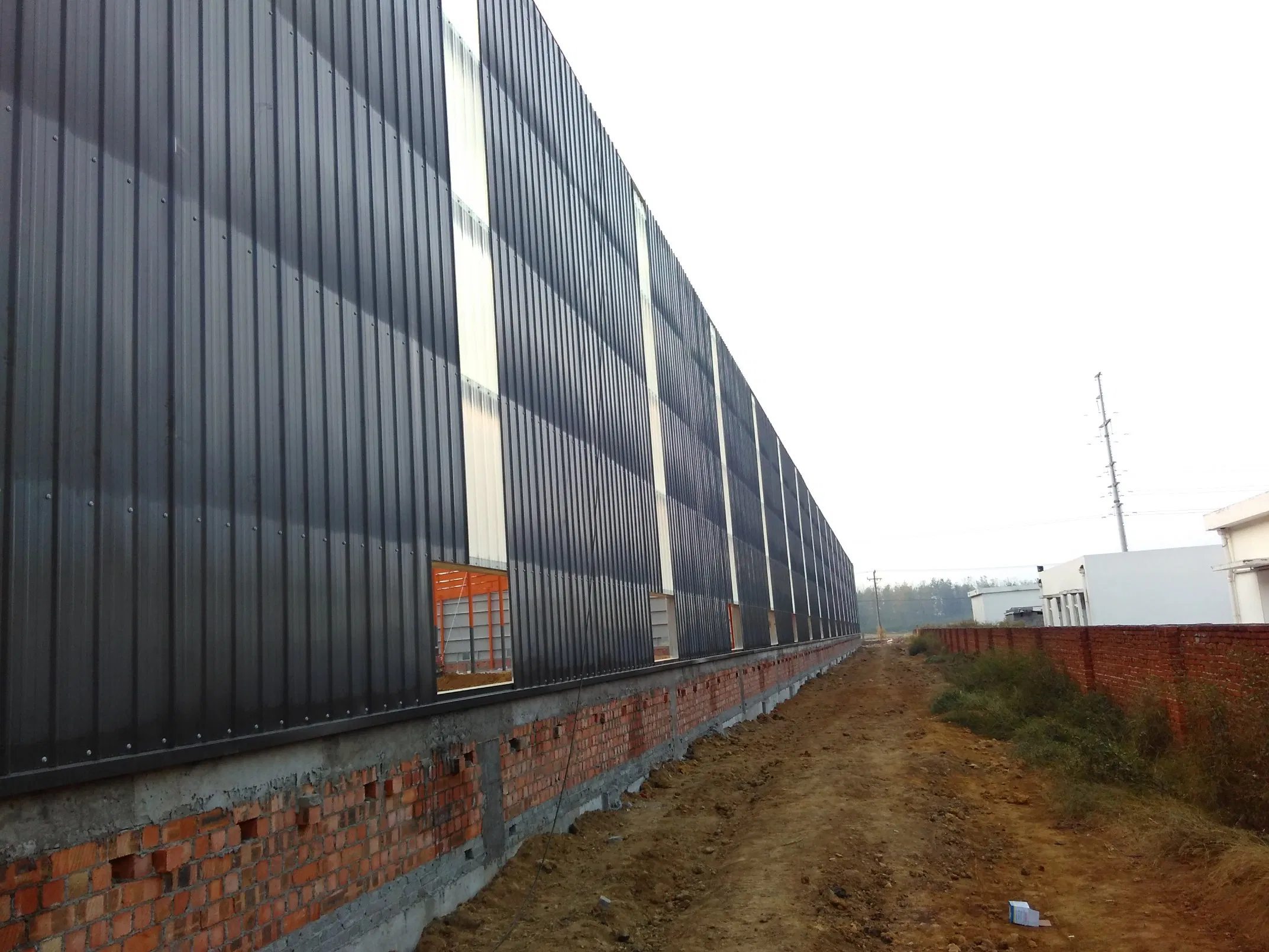 200m2 Carbon Structural Kxd Poultry Farm Chicken House Steel Structures Buildings