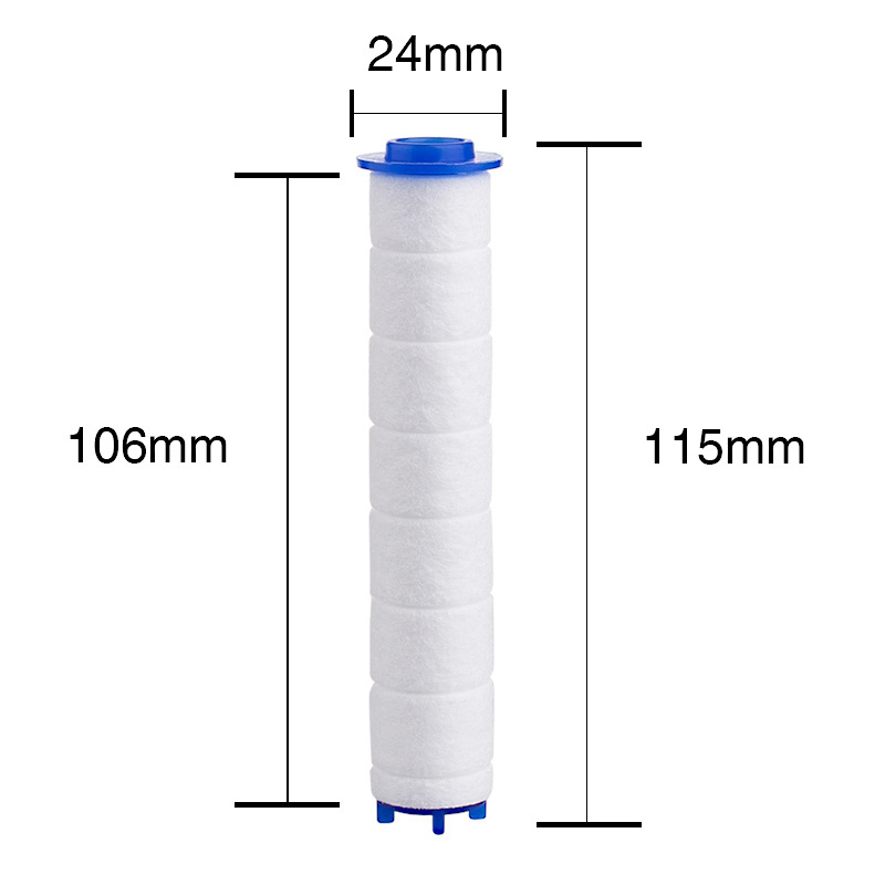 Shower Filter for Handheld Shower Head, Stage Replacement Filters for Hard Water Remove Chlorine and Harmful Substances PP Cotton Filter