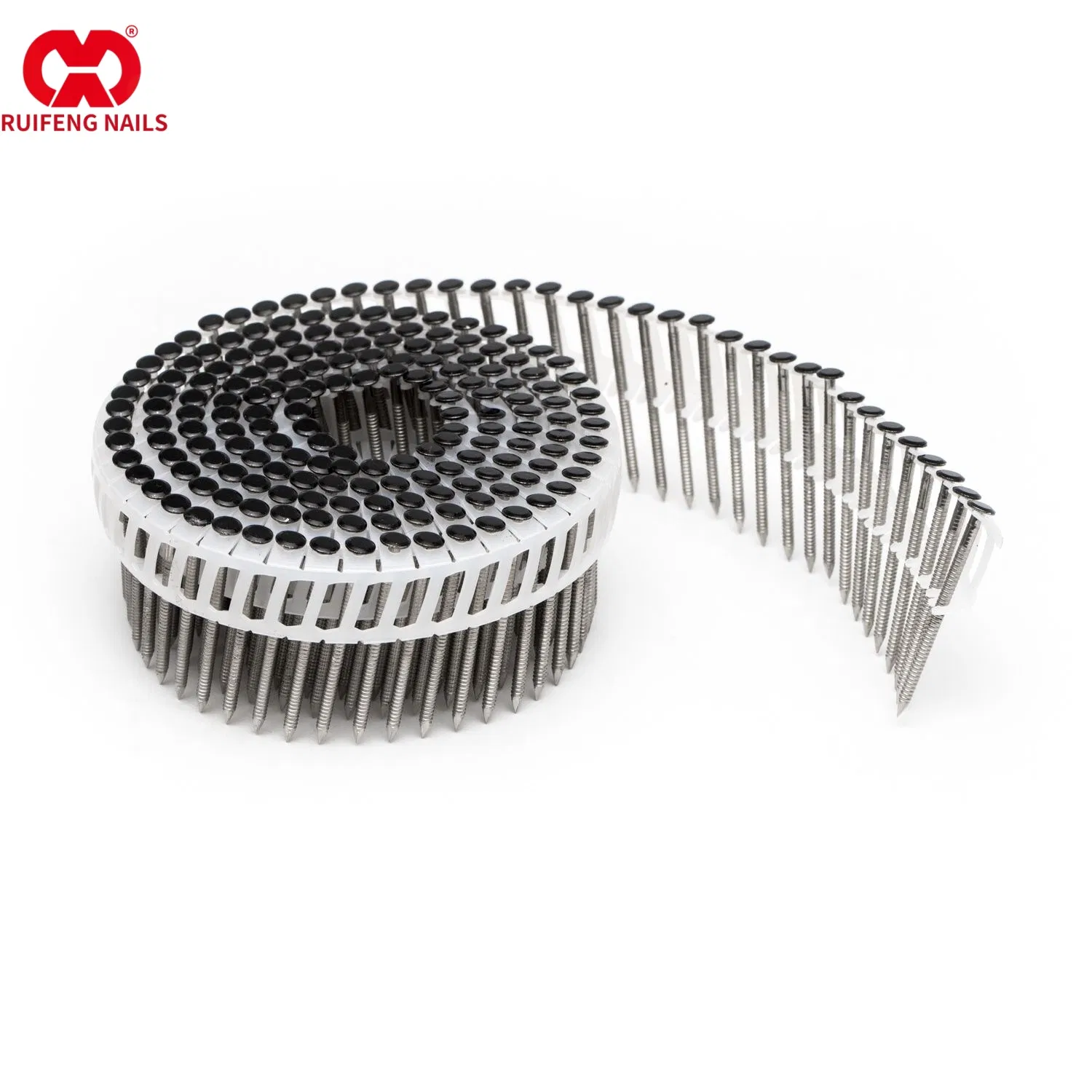 Wholesale Import From China Nail Products, 15° Smooth/Ring Shank Galvanized Coil Nail, Metal/ Steel Nail Collated Plastic Coil Nail