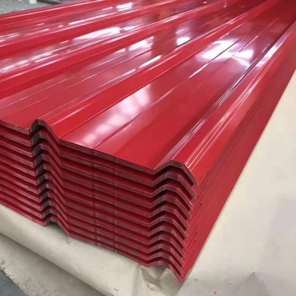 Fireproof Metal Roof Tile Warranty Chemical Corrosion Resistance Steel Roofing Material