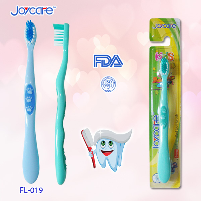 Soft Bristle 3D Printed Kids Toothbrush for Travel and Home