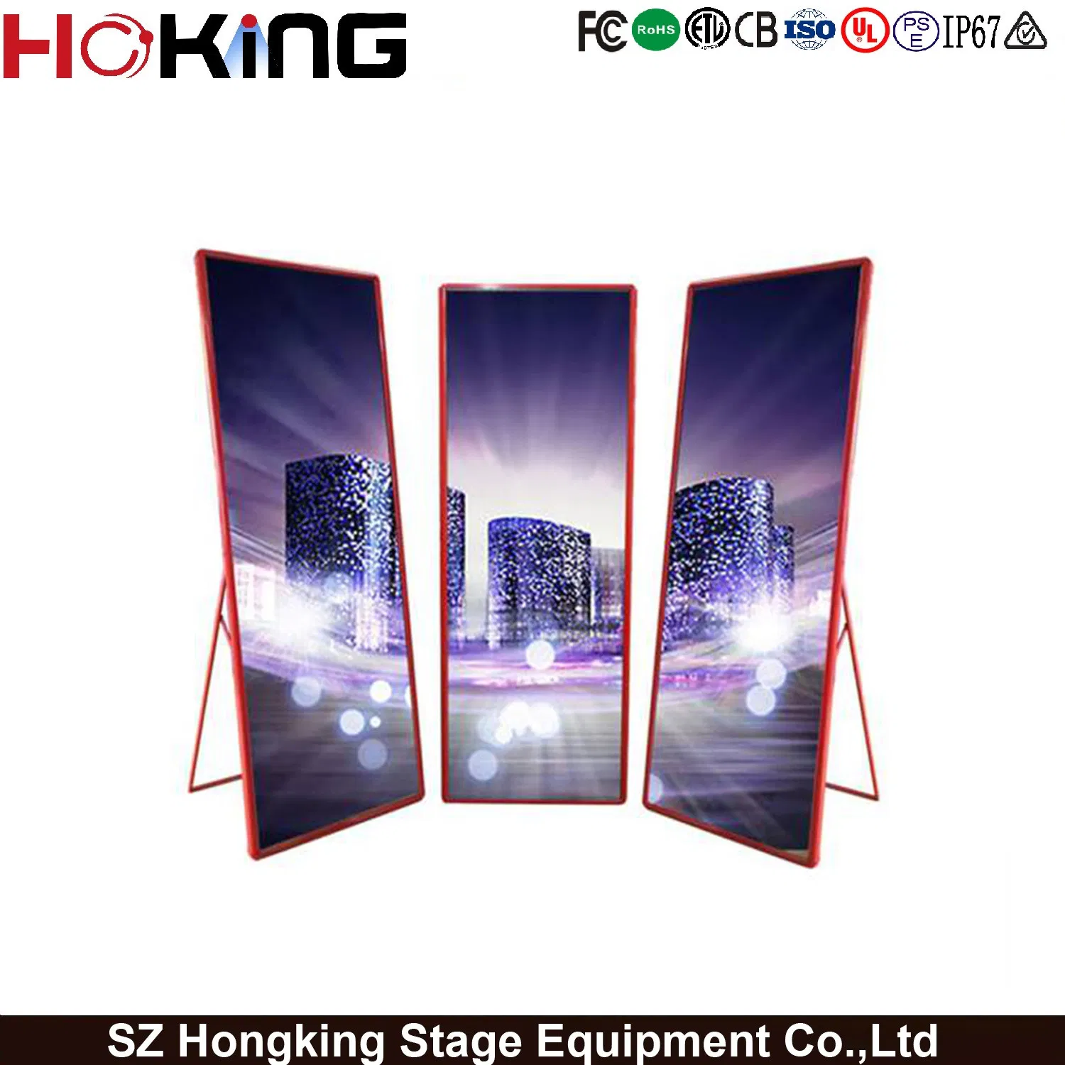 Ade Aluminum Snap Frame Cinema Movie Poster LED Advertising Display