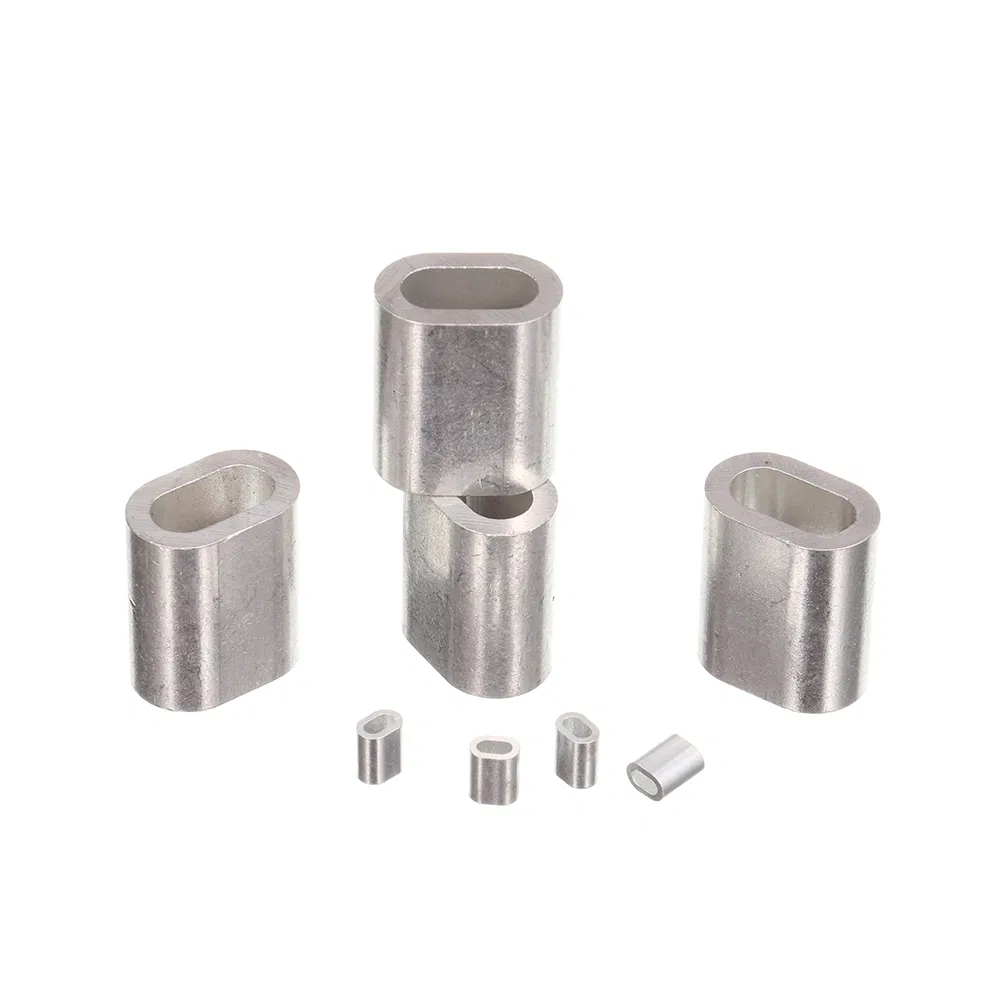 Rigging Hardware Wire Rope Sling Ferrule Aluminum Sleeves for Wire Rope Fittings