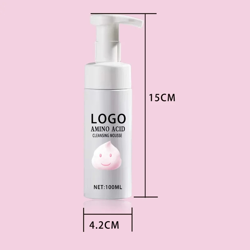 Ditong OEM ODM Press Foam Amino Acid Deep Cleansing Facial Cleanser