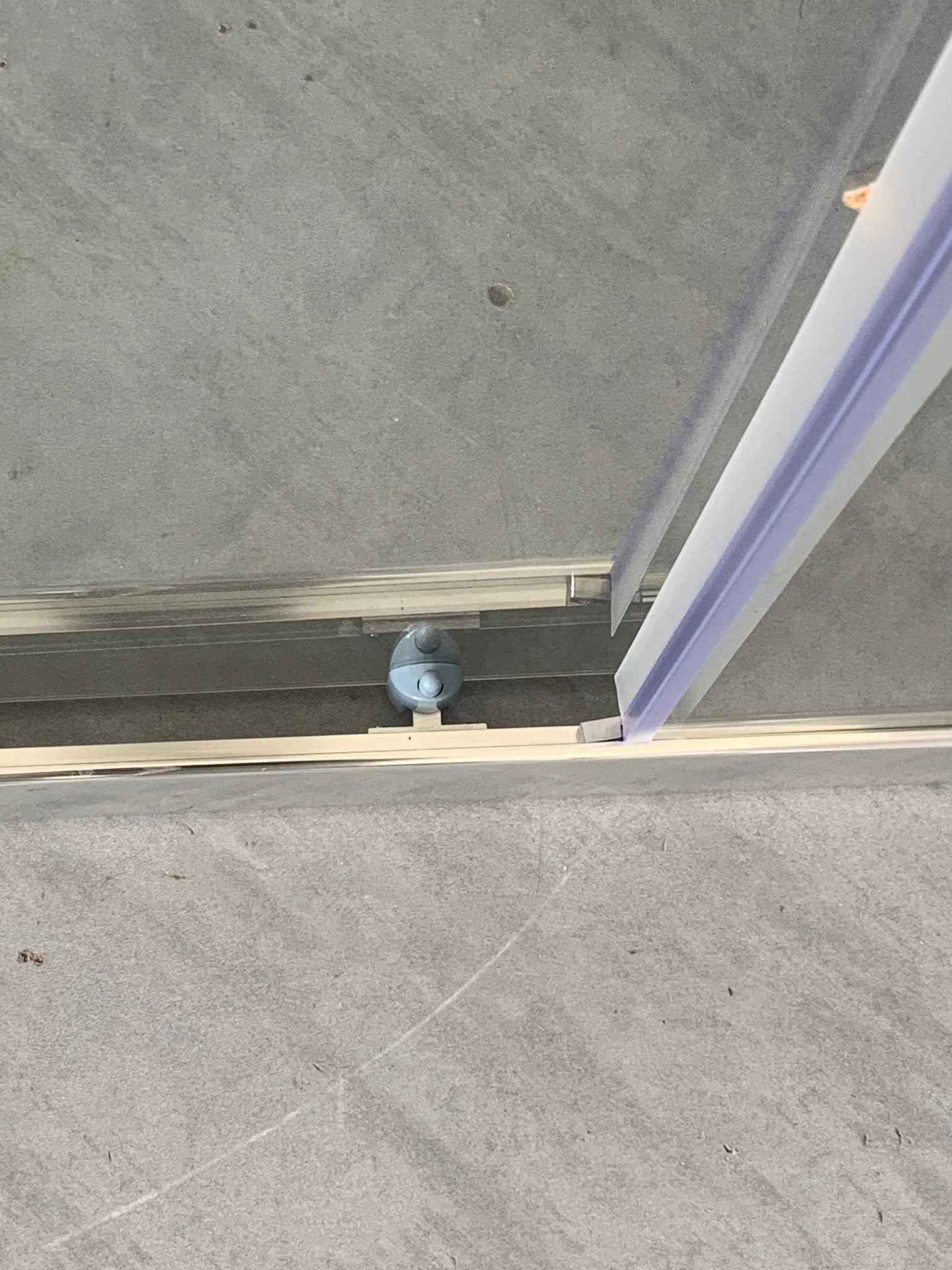 Bathroom Walk in Sliding Shower Cubicle Aluminum Frame Glass Shower Enclosure