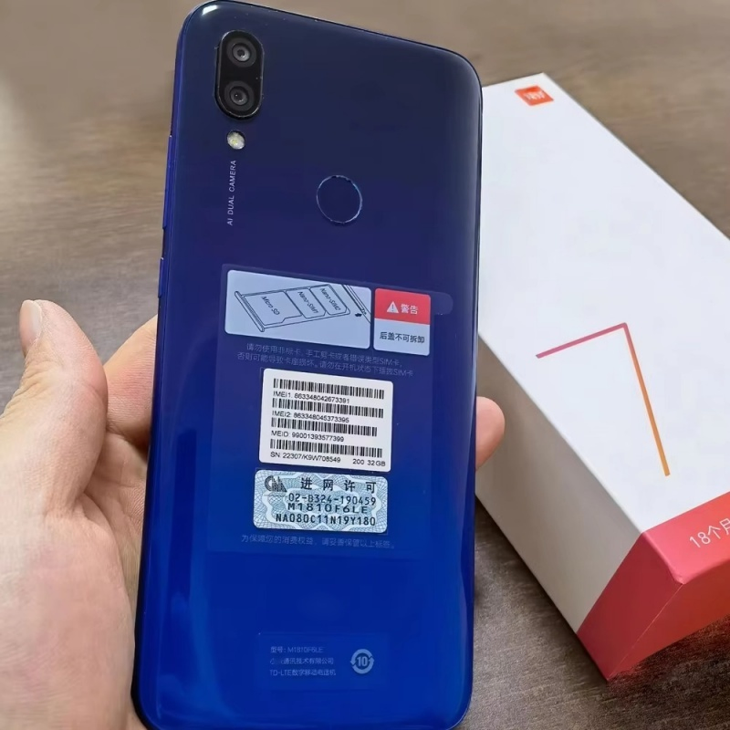 Wholesale Android Smartphones Cheap for Mi Note 7large Screen Devices Version CDMA LTE Cellular Coverage Unlock Mobile Phone Second-Hand Phone