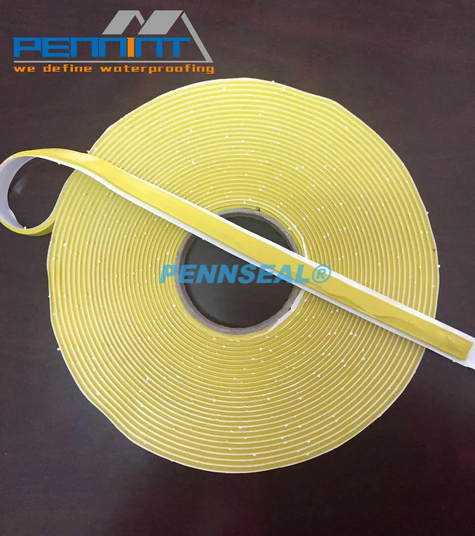 High Quality Butyl Tape with Black PE Film for Sealing Seams and Joints