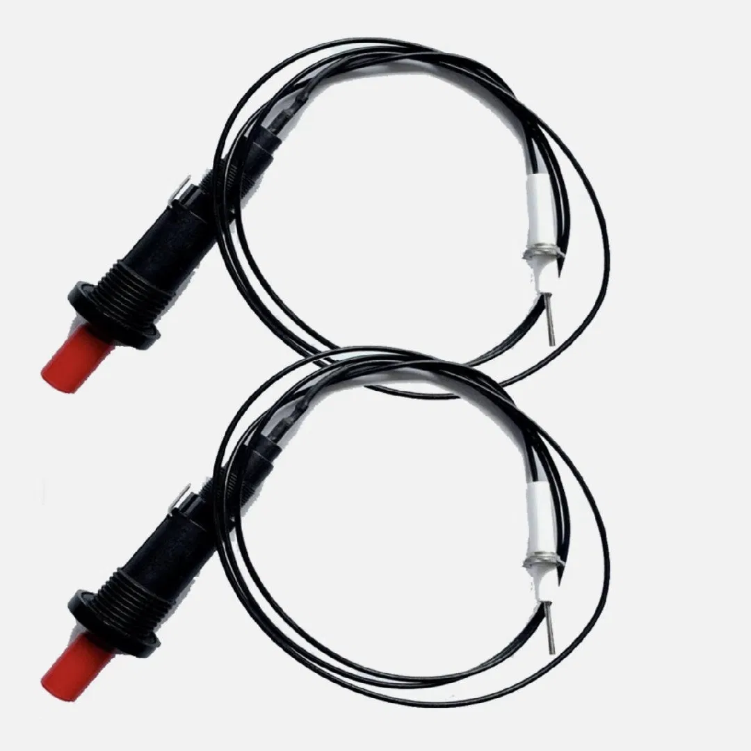 2 PCS Piezo Spark Ignition with Cable Push Button Igniter for Gas Grill BBQ