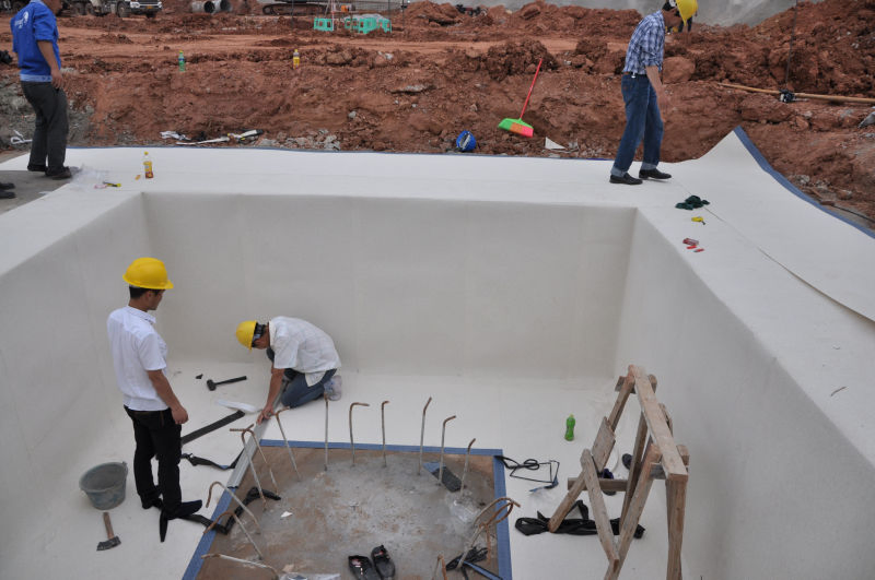 Below Ground Waterproofing Mbp-PRO HDPE Non Asphalt Pre Applied Waterproof Membrane