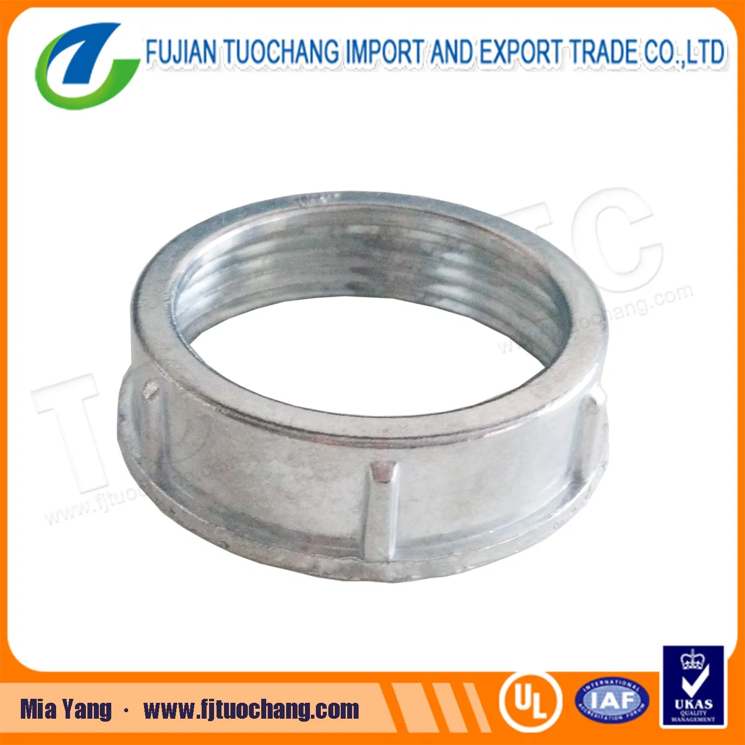 UL Standard Zinc Die Cast Rigid Conduit Bushing