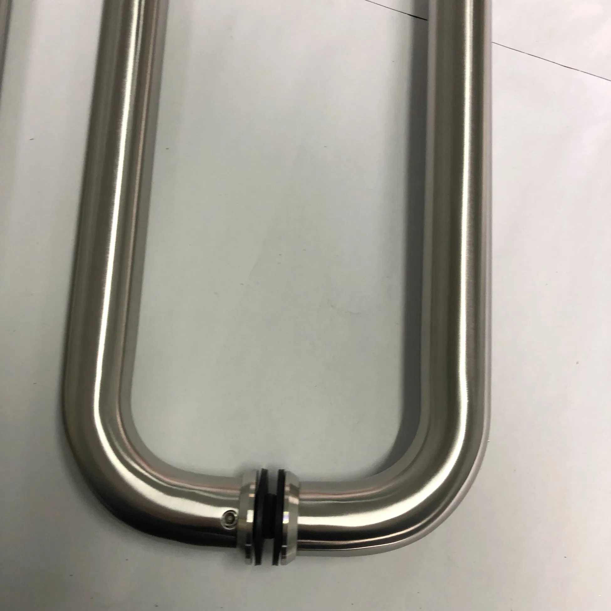 Stainless Steel Shower Hinge U-Shape Pull for Glass Door Handle