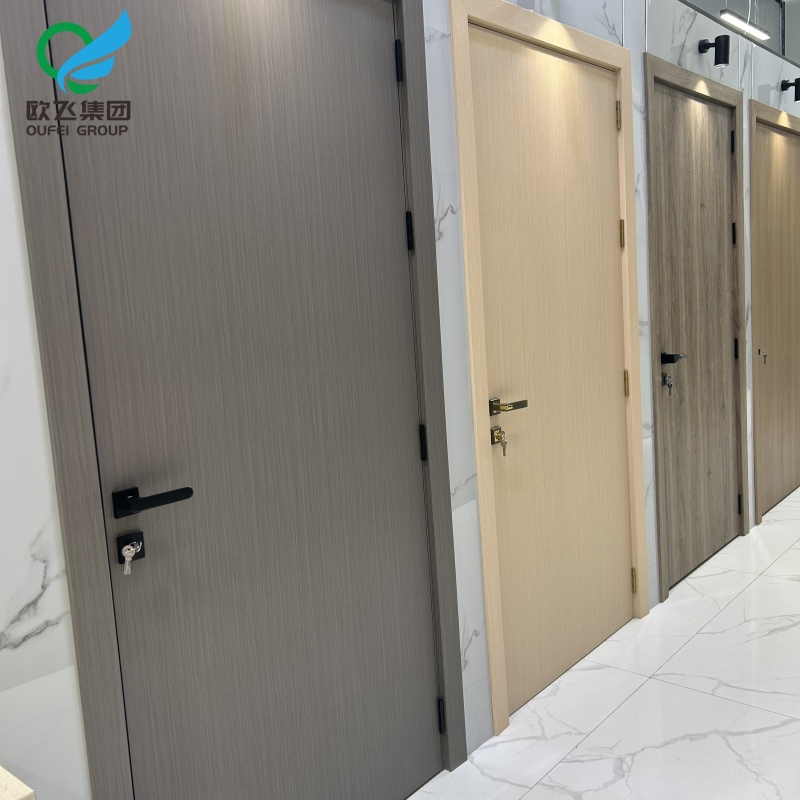 Quality PVC WPC Door with Glass - MOQ 100 with Custom Sizing