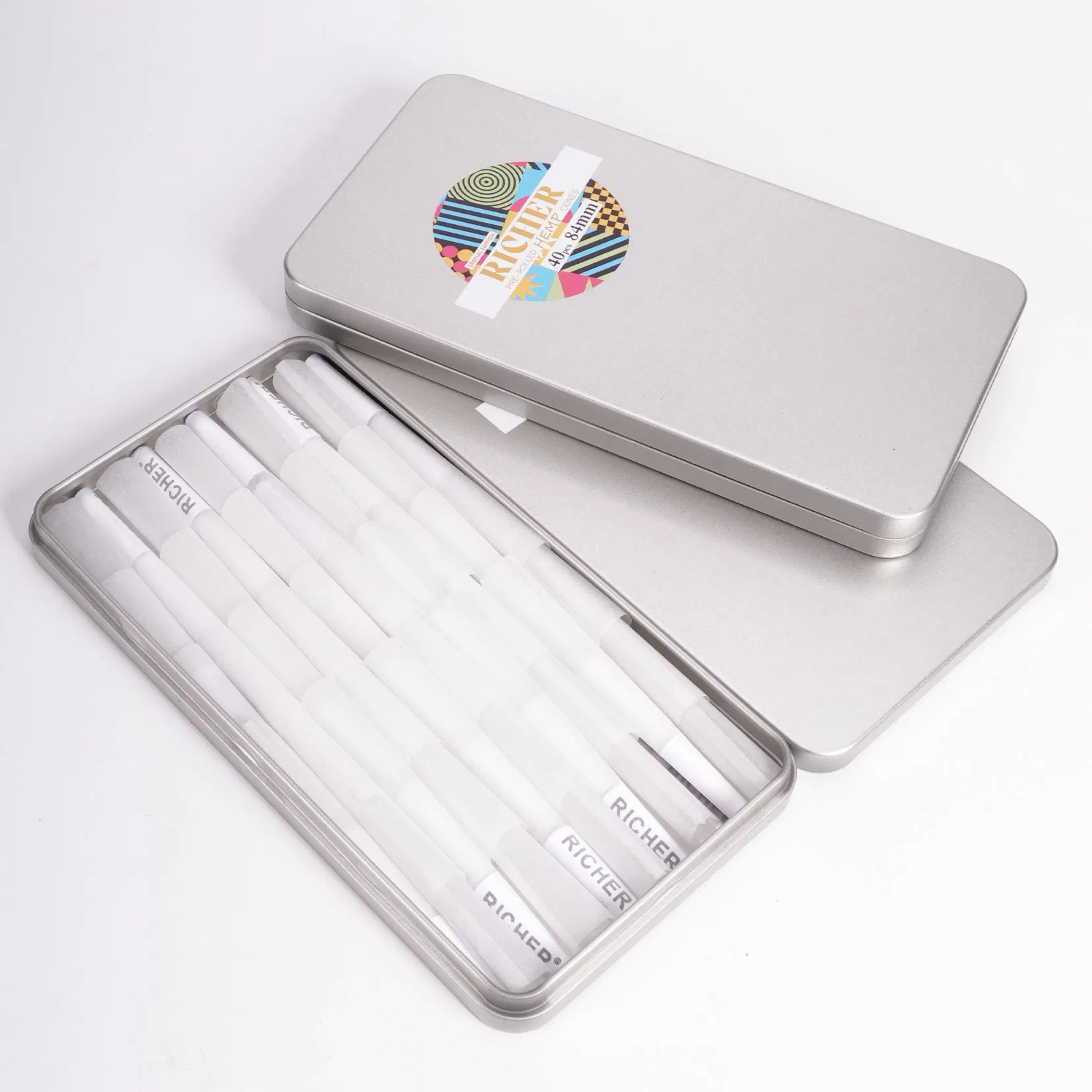 Hot Sale Pink Cones Preroll Smoking Custom Pre Rolled Cones Paper Rolled Cones