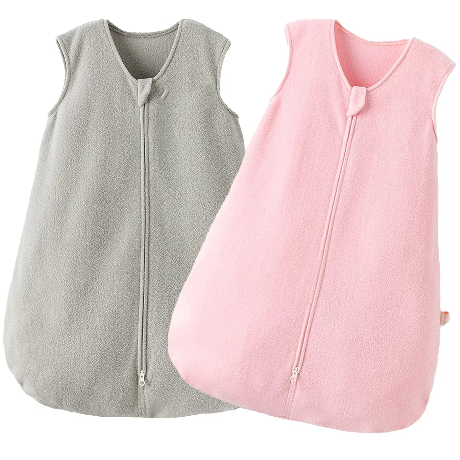 Hot Sale Micro Fleece All Season Inverted Zipper Baby Sleeping Bunting Bag