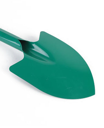 Hand Tool Carbon Steel Pointed Shovel Mini Gardening Digging Lawn Trowel Ci12066