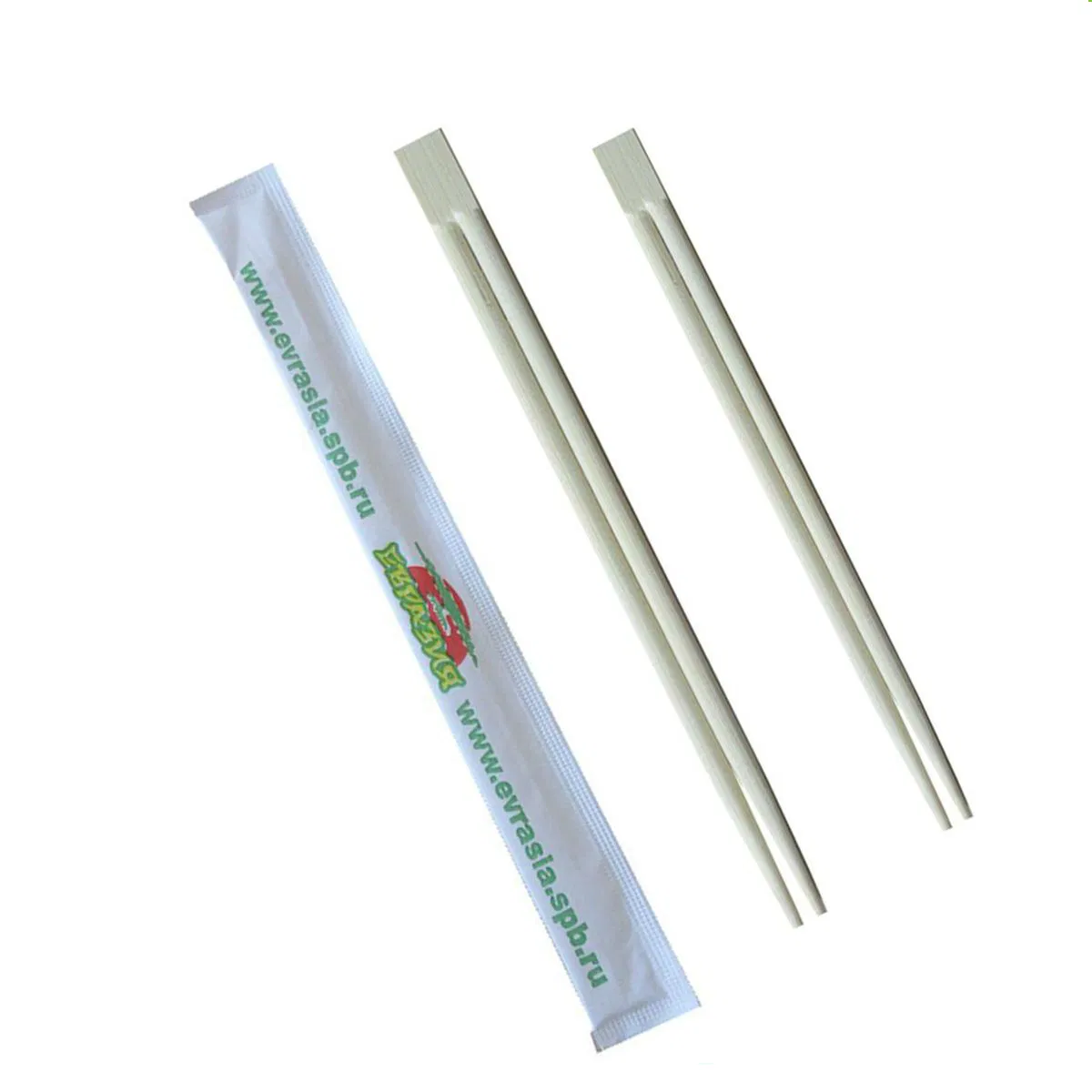 Food Grade Disposable Chinese Restaurant Bamboo Twins Chopsticks