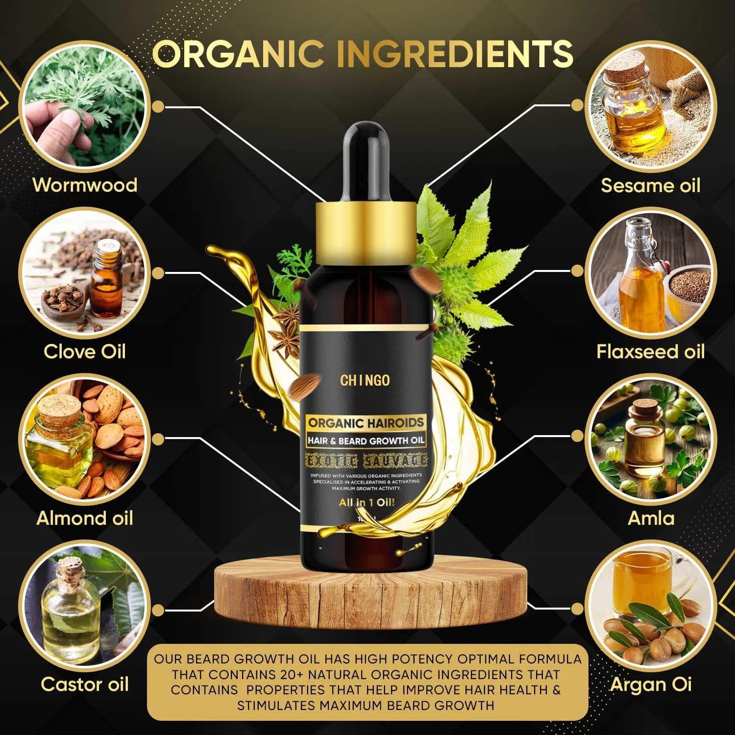 Affordable Beard Growth Oil Delivers Long-Lasting Density & Fullness