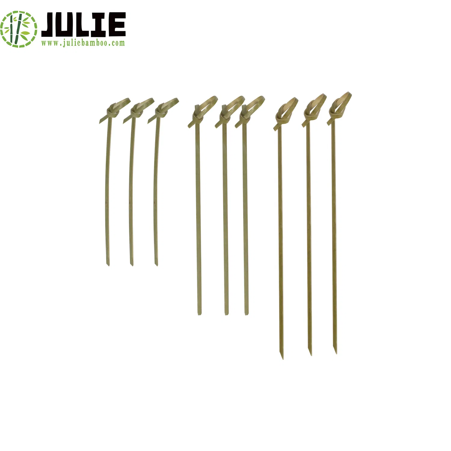 Food-Contacting Grade Eco-Friendly Hygienic High Quality Natural Bamboo Knot Skewers Bamboo Picks Bamboo Cocktail Skewer