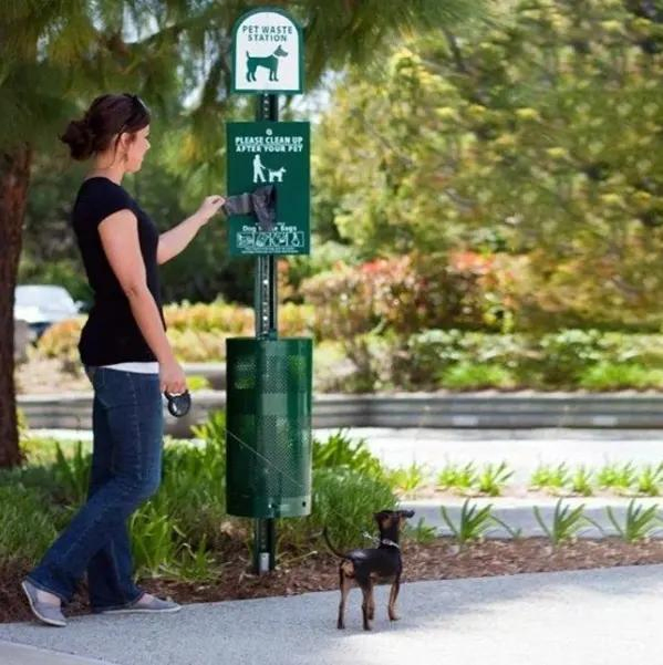 Мини-станция для уборки за питомцем Green Mini