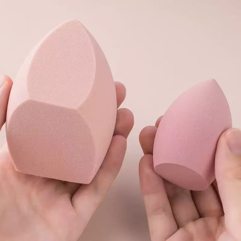 Factory Direct Super Soft No Powder Sponge Large Three Cut Beauty Egg