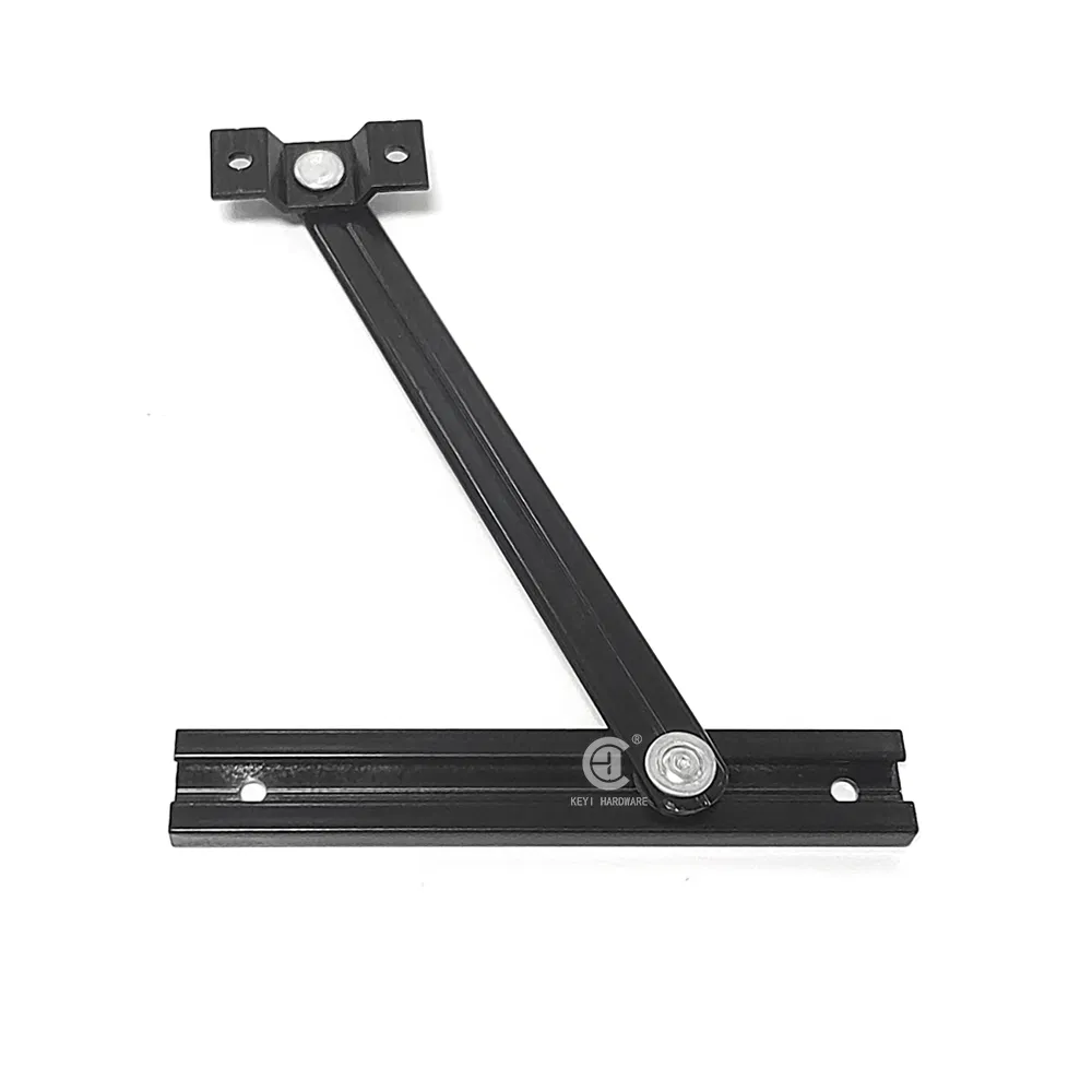 Simple 2-Pole 16-Inch Stainless Steel Window Stopper