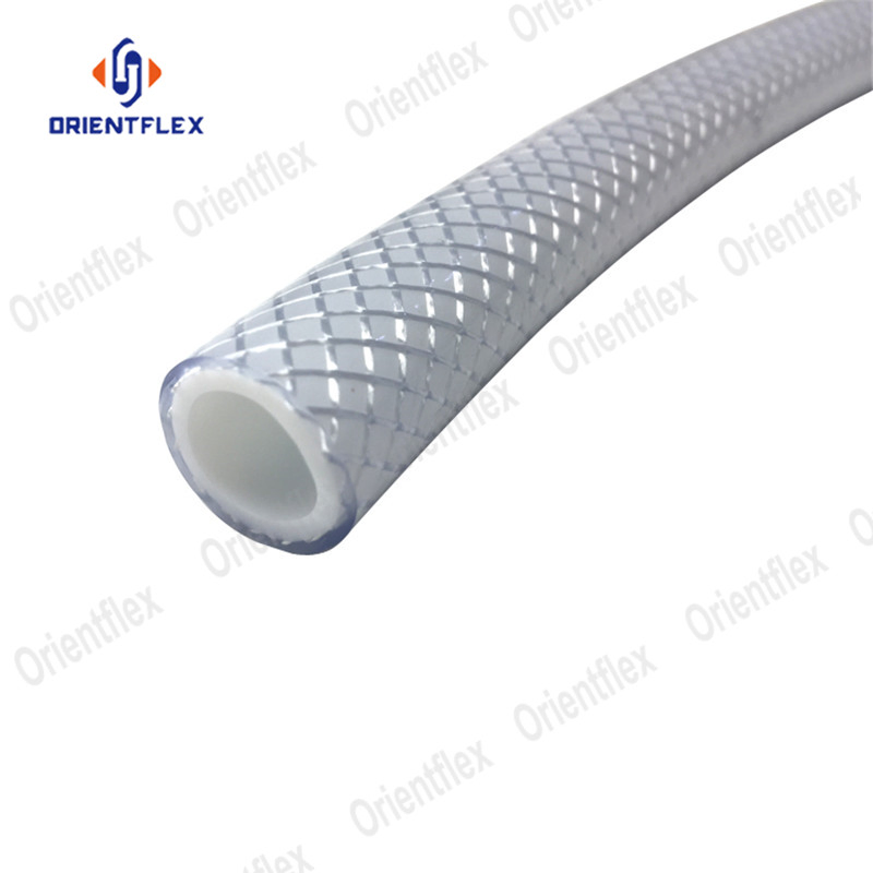 White Plastic Coated Smooth Flexible Bath Shower Hose