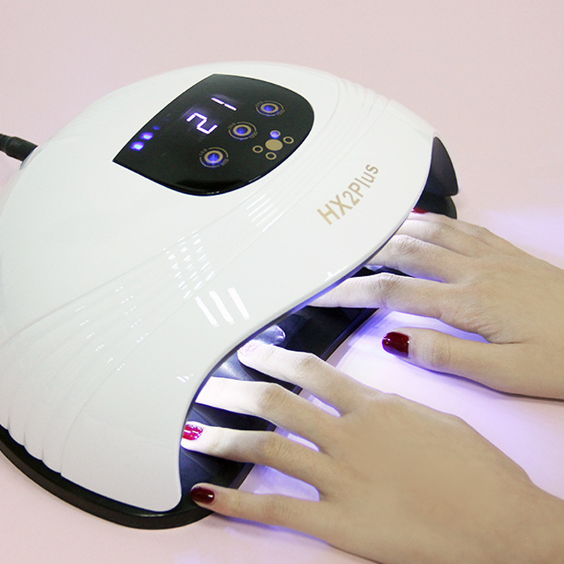 Double Hands 80W Gel Polishing UV LED Nail Lamp Dryer