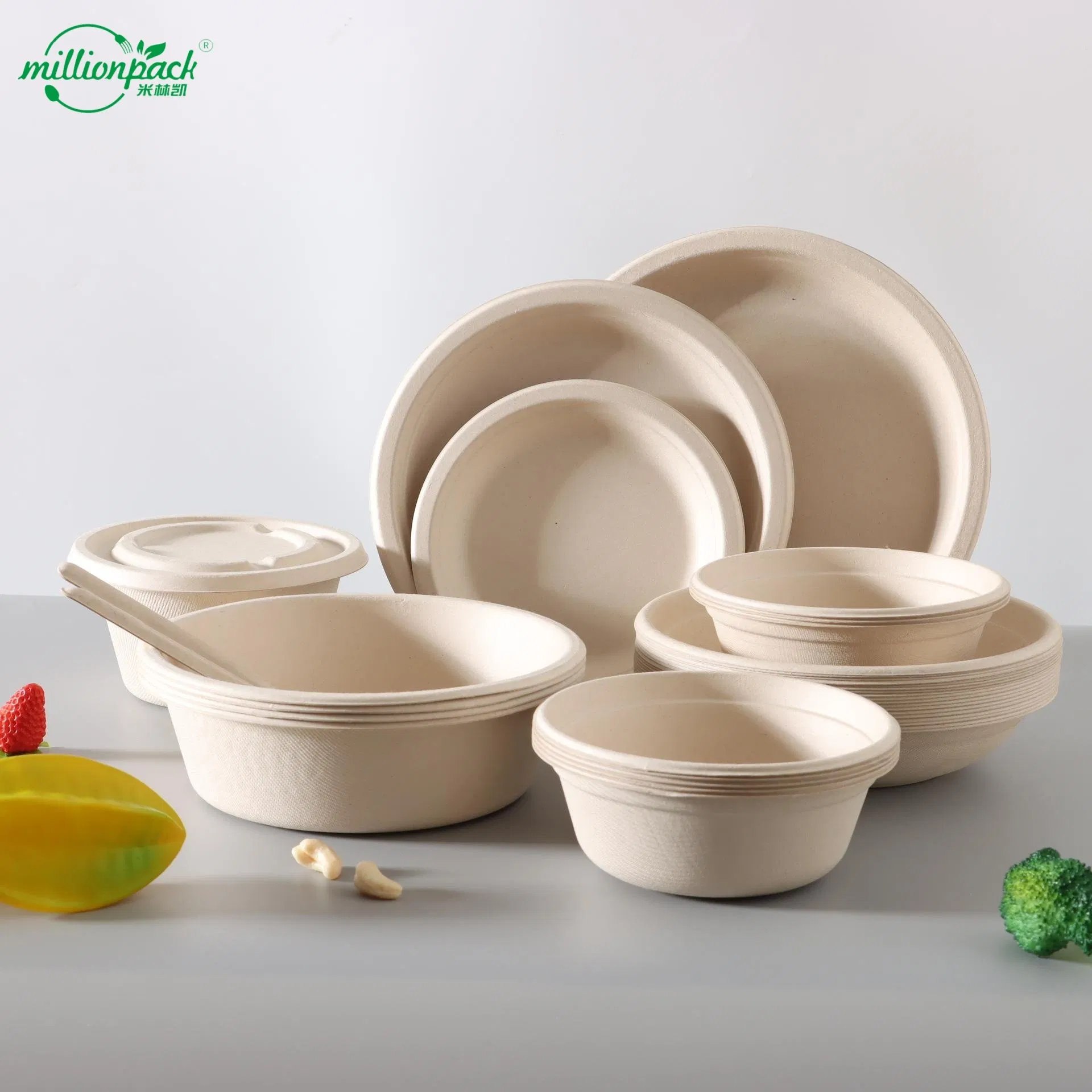 Sustainable Bagasse Packaging for Organic and Vegan Food Brands