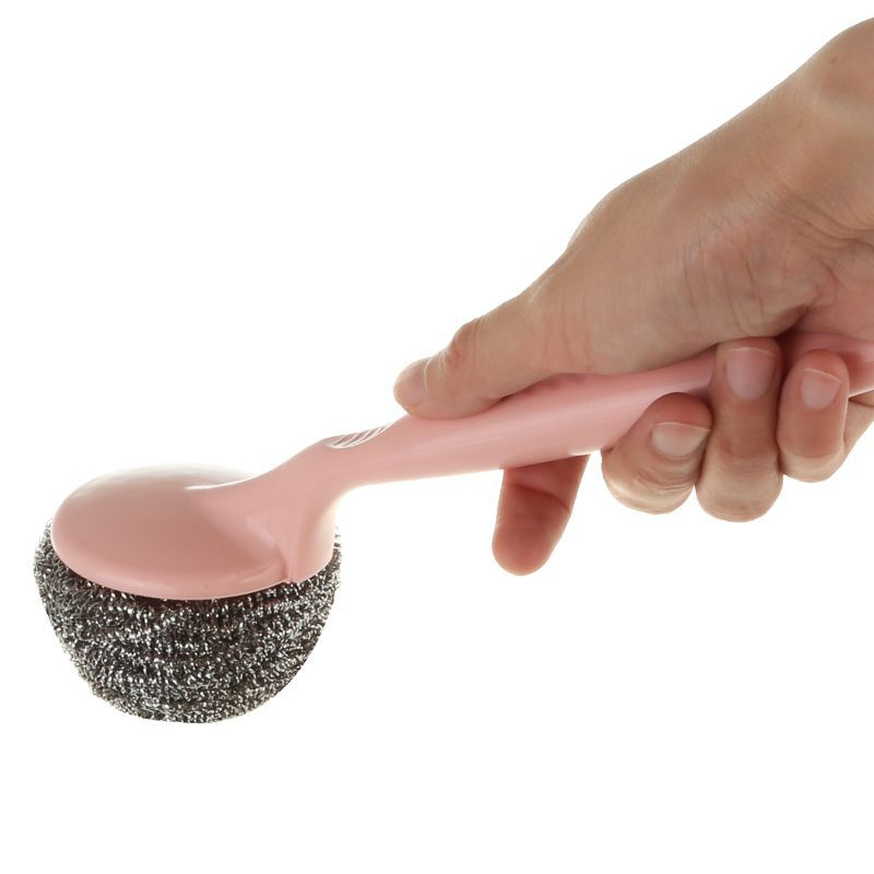 Стальная мочалка для чистки кухни