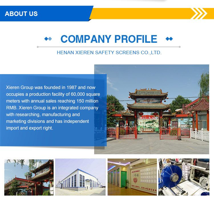 Xieren Custom Thick Transparent Cold PVC Ribbed Strip Curtain Replacement Strip