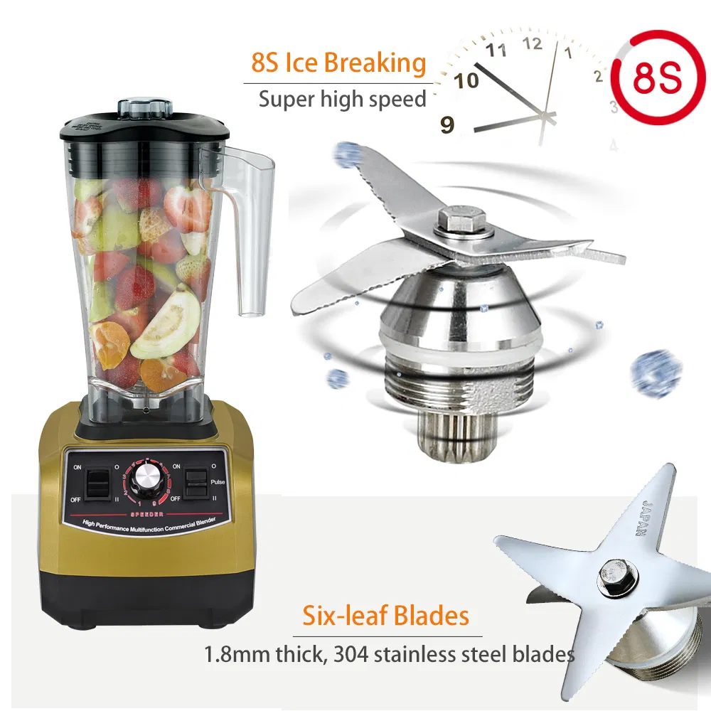 1680watt Manenda 2025 Heavy-Duty Blender for Smoothies and Shakes