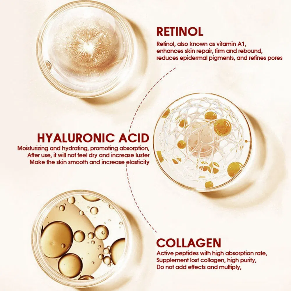 Nourishing Anti Wrinkle Retinol Moisturizer Face Cream Repairing Anti Aging Deep Hydration