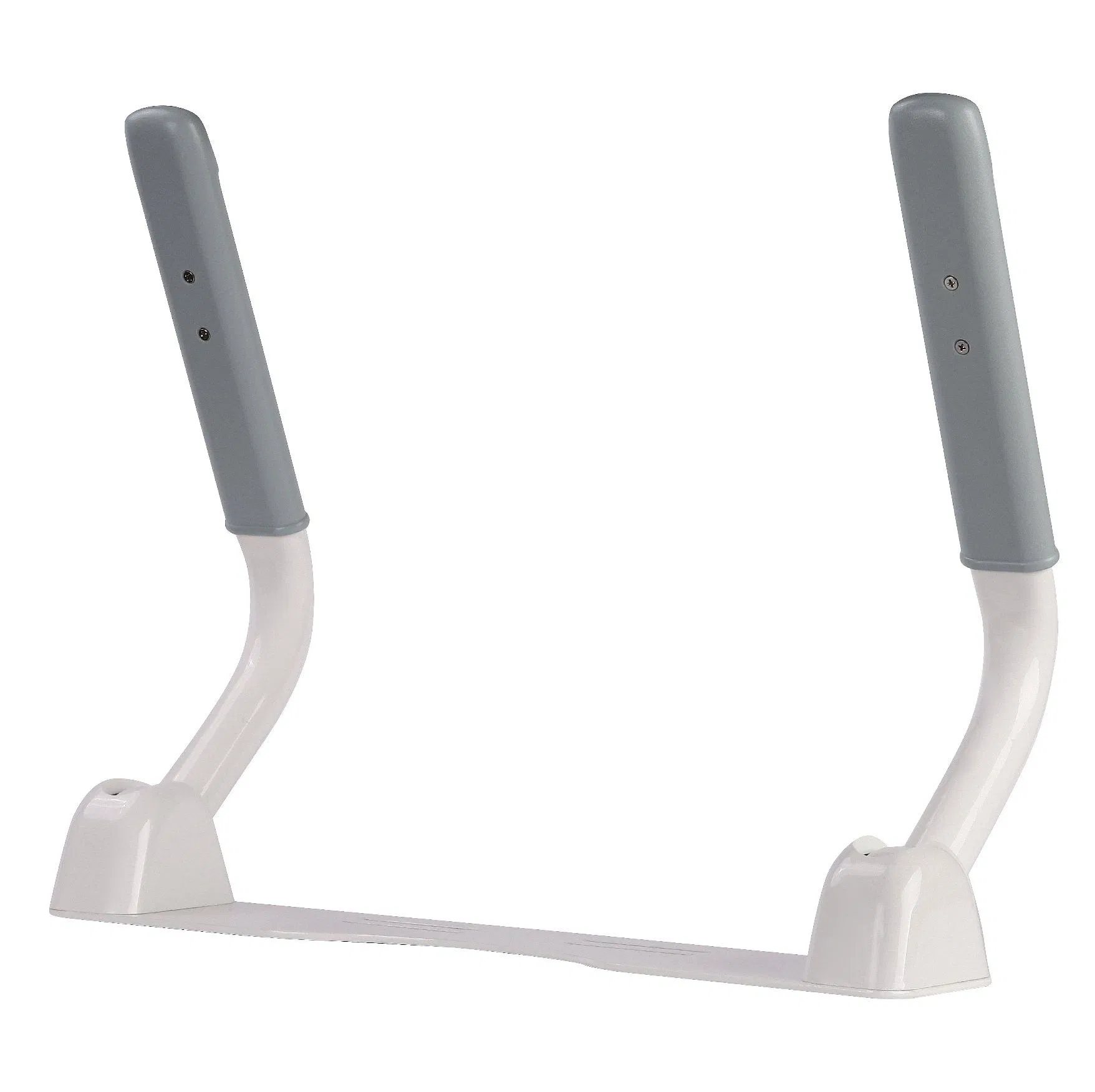 Adjustable Raised Toilet Seat with Safety Handles for Elderly