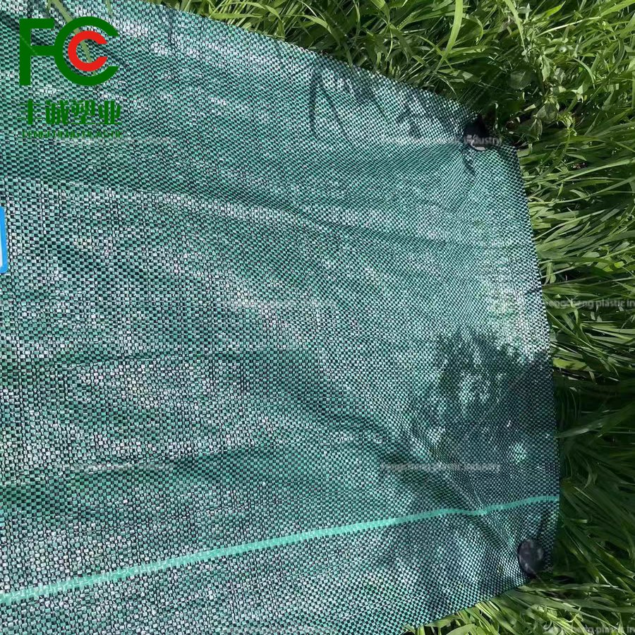 Green Weed Mat Geotextile for Enhanced Ground Cover and Weed Protection