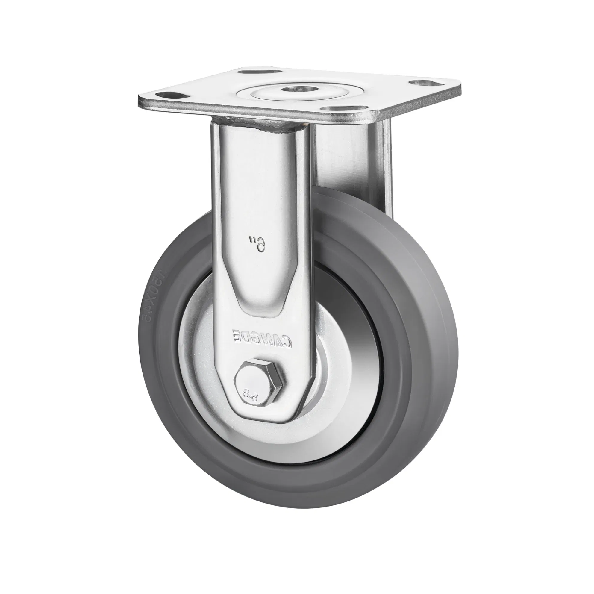 Factory Wholesale TPR Cart Rubber Wheel Container Industrial Caster Wheels Trolley Wheels