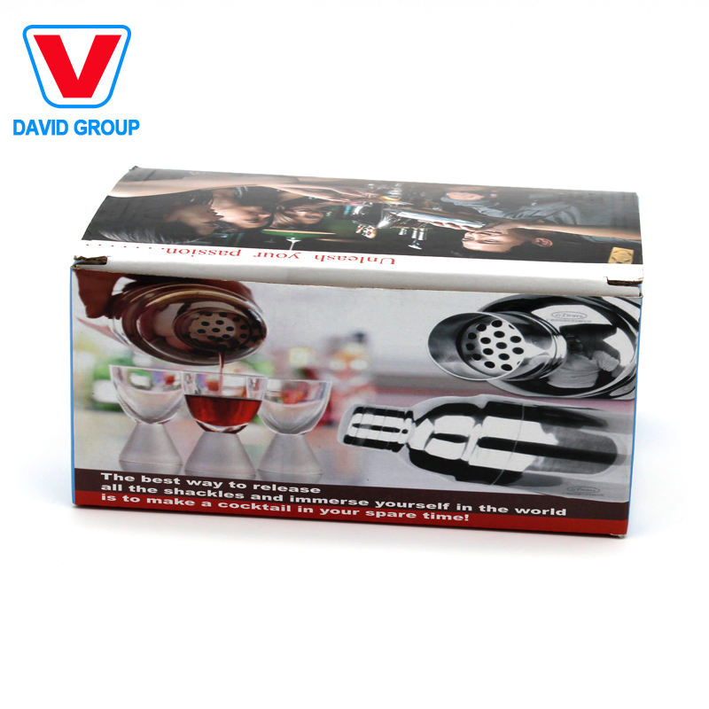 Барный набор для коктейлей с логотипом, 8 предметов