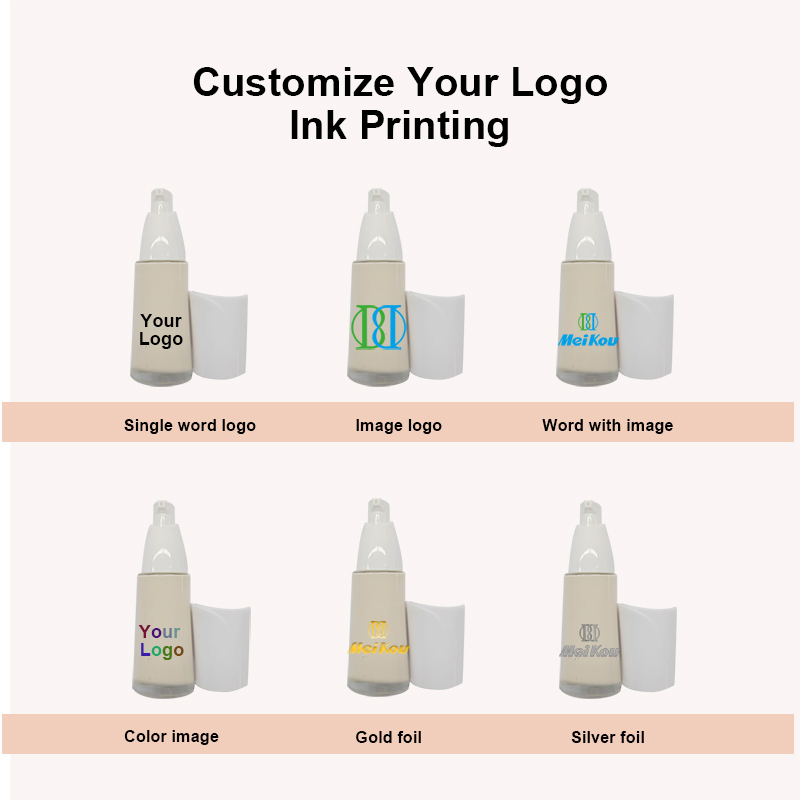 Cosmetics OEM/ODM Dark Skin Instant Invisible Long-Lasting Flawless Liquid Foundation