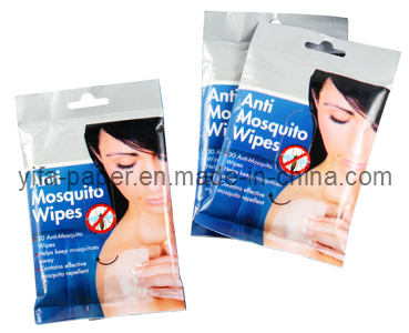 Anti Mosquito Wipes, Mosquito and Insect Repellent Wipes (FW-015)