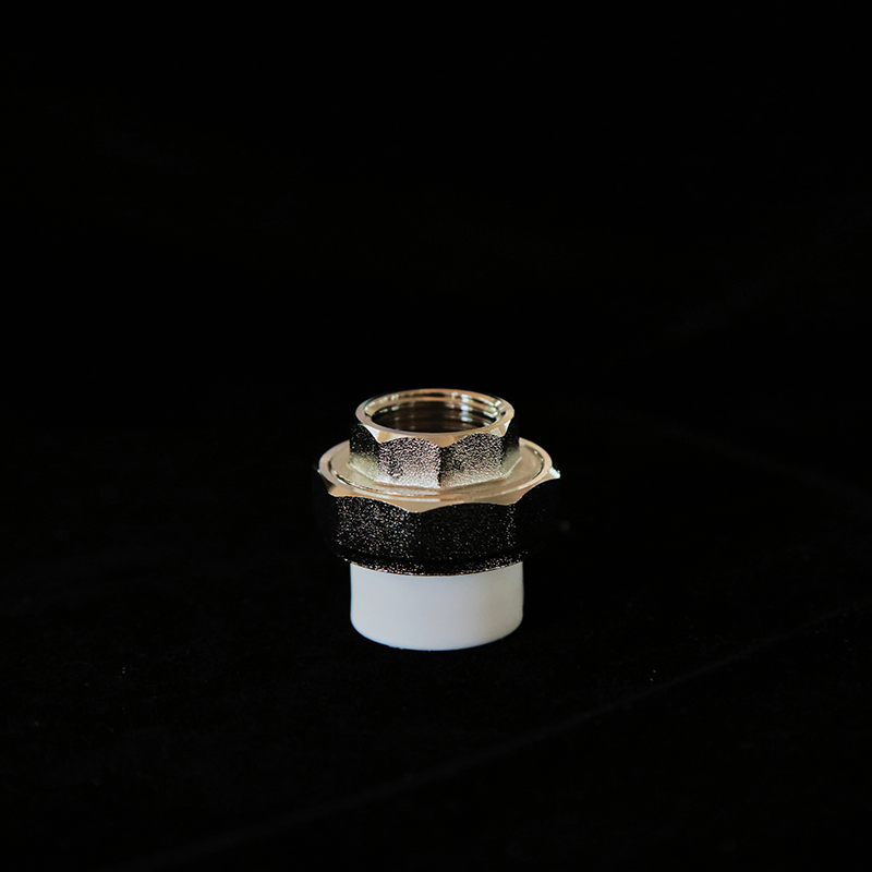 PPR Chrome Plated Brass Coupling Male Threads PPR Union Adapter Joint Socket Union Brass Female Threaded