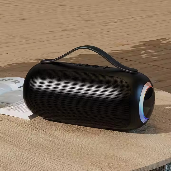 Портативная колонка Anxun 16W с RGB-подсветкой