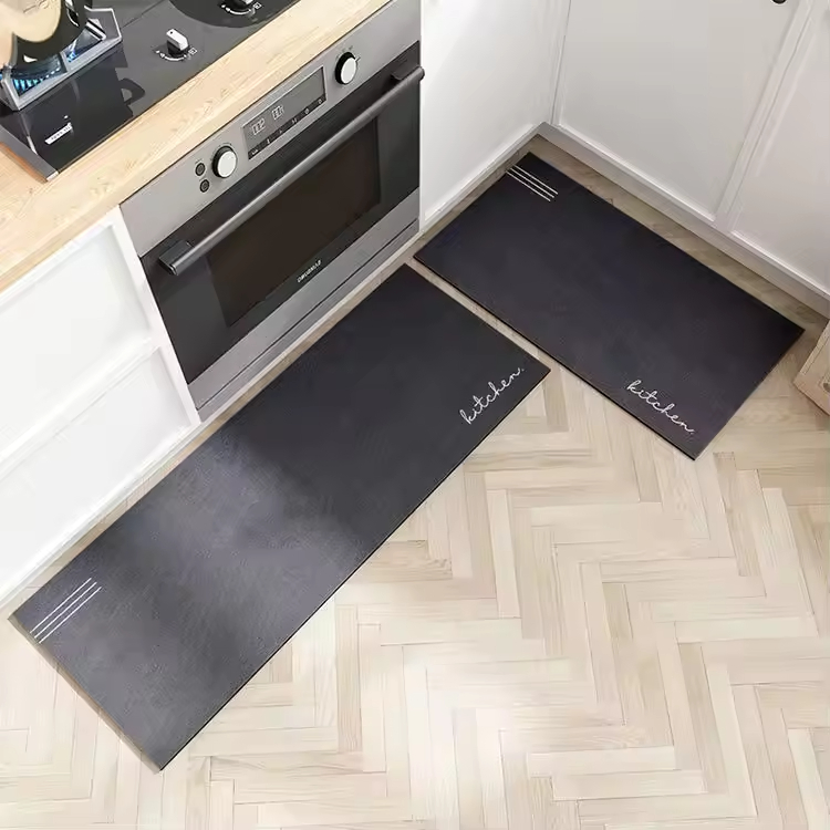 Factory Non Slip Kitchen Carpet Kitchen Rug Diatomite Custom Printed Oil Water Absorbent Kitchen Floor Mat