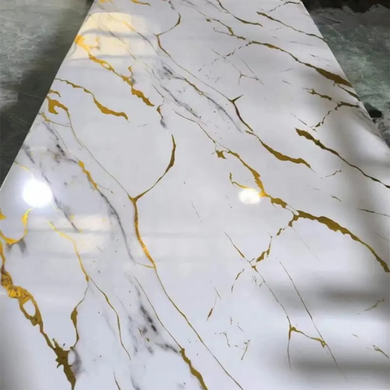 Easy Installation PVC Marble Sheet for Wall Panel Plastic Wall Sheet Panel