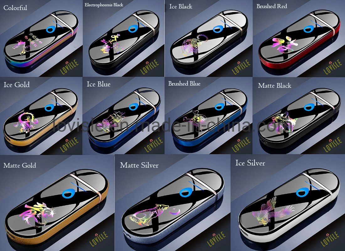 New Cool USB Rechargeable Electric Lighter Touch Windproof Flameless