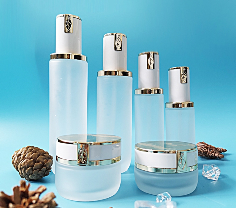 Skincare Set De Vidrio Botella Esencia Spray Loció N Botella