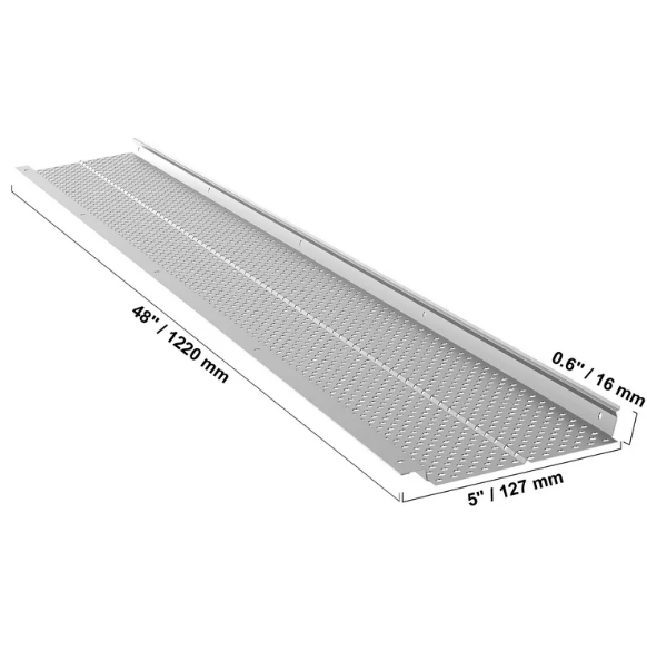 Gutter Protection Aluminum Leaf Guard for Canada Market