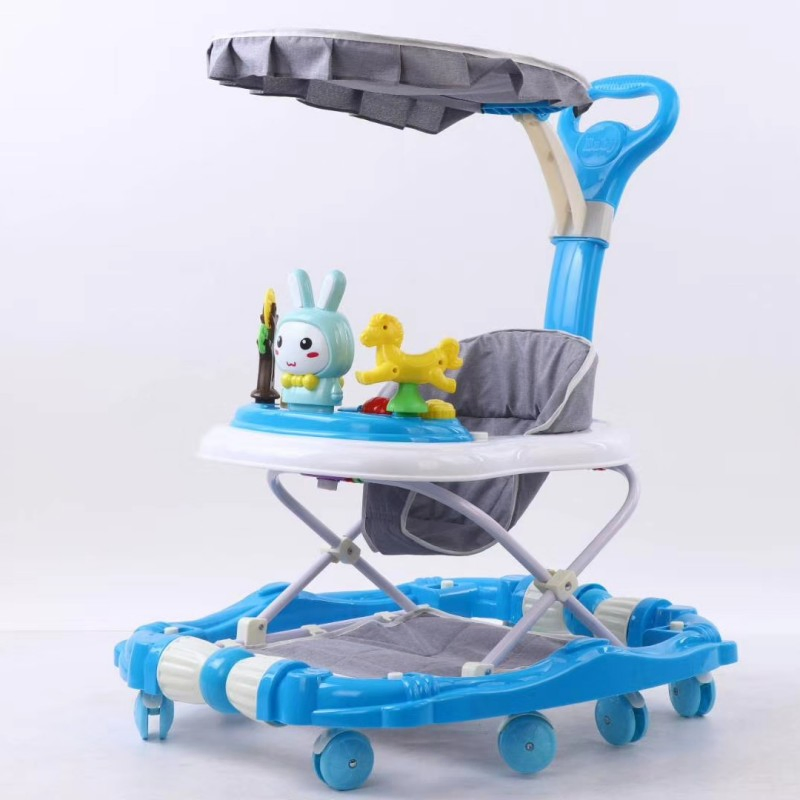 Hot Selling Comfortable Children's Toy Walker/8 Wheels/with Tarpaulin/Baby Walker