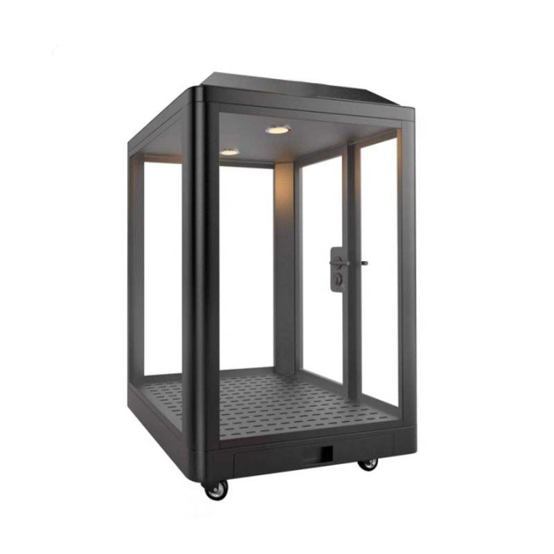 OEM Custom Metal Frame Pet Mobile Soundproof Room Office Pod