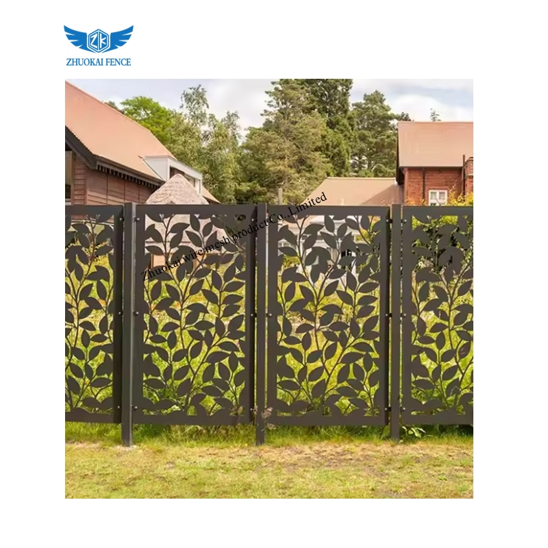 Simple Partition Living Room Fashionable Hollow Metal Hotel Office Decoration Screen